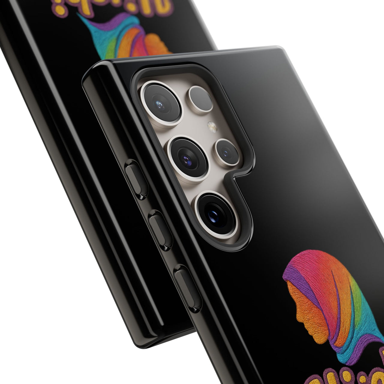 Colorful Hijab Girl Phone Case - All Sizes