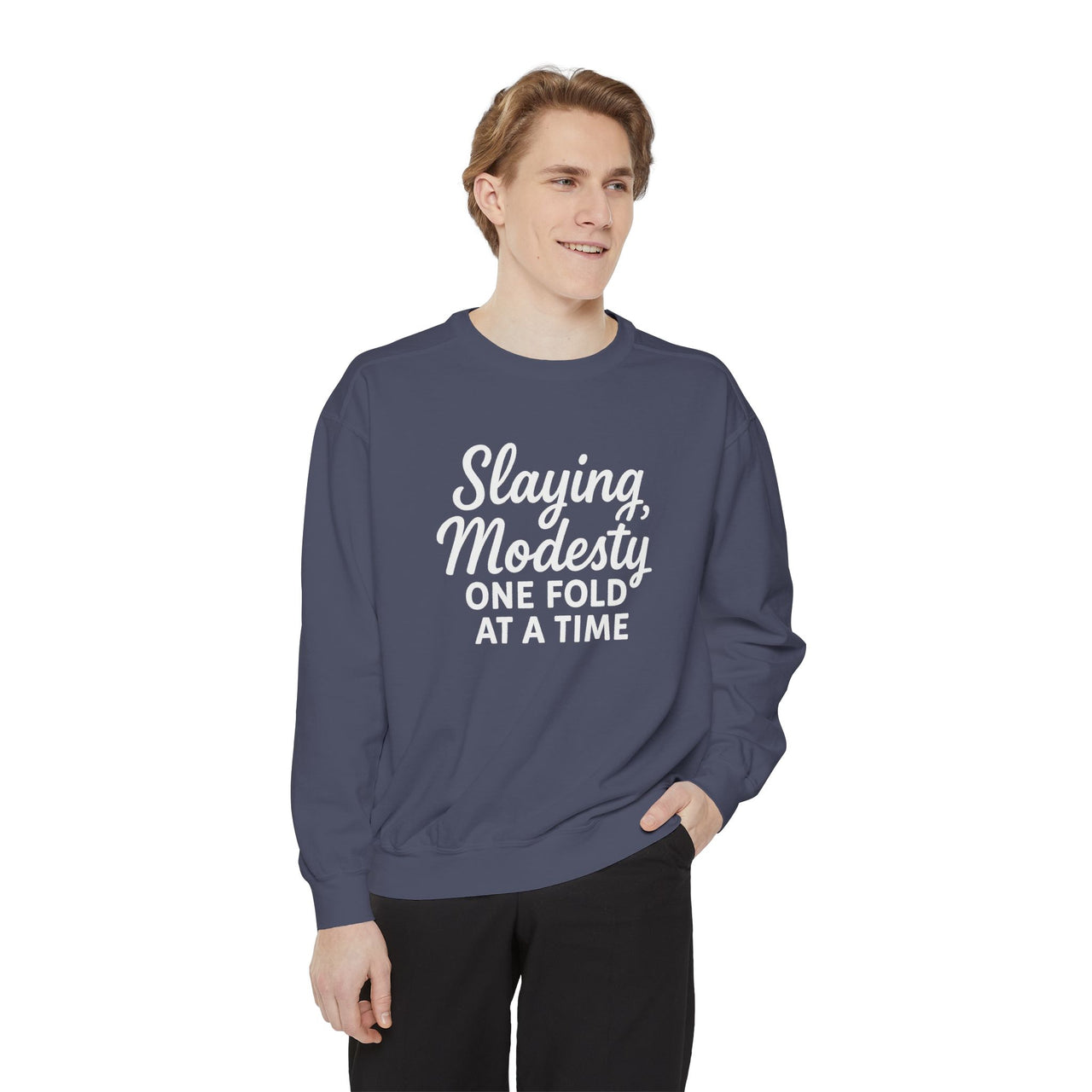 Hijabi GIrl™ Slaying Modesty Sweatshirt - Modestly Vogue 