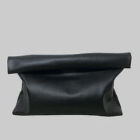 Simple Leather Curling Large-capacity Handbag - Modestly Vogue 