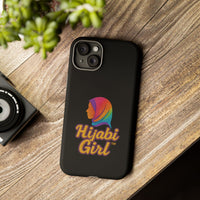 Colorful Hijab Girl Phone Case - All Sizes