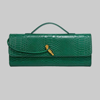 Botegga Dupe Hand-held Dinner Bag Purse Andiamo Clutch Leather - Modestly Vogue 