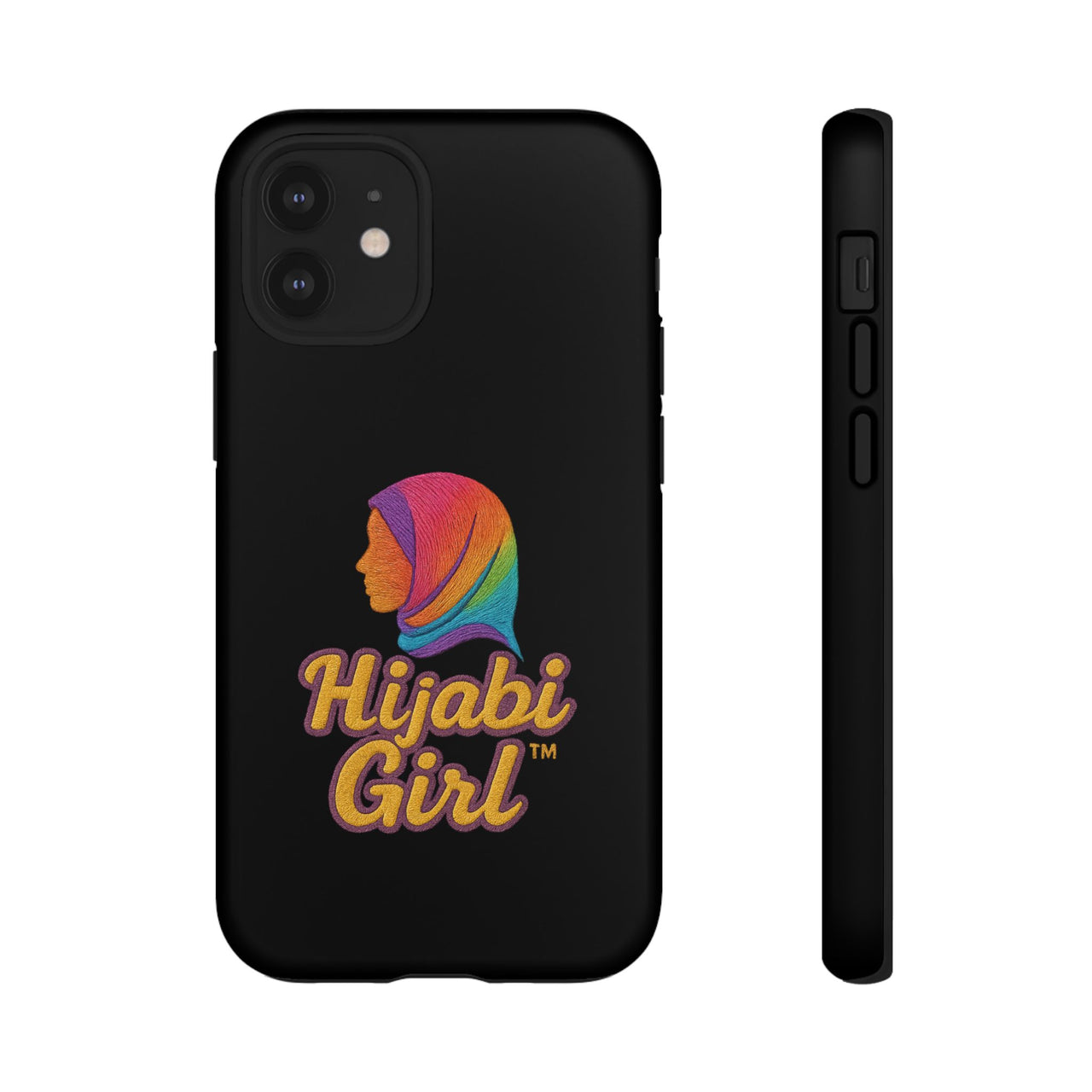 Colorful Hijab Girl Phone Case - All Sizes
