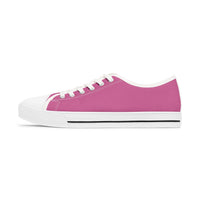 Pink Low Top Sneakers — 
