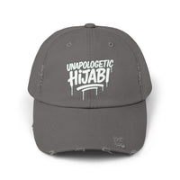 Unapologetic Hijabi Distressed Cap - Hijabi Girl Statement Baseball Hat - Modestly Vogue 