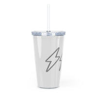 Hijabi Energy™ Reusable Plastic Tumbler with Straw – Everyday Hydration Cup - Modestly Vogue 