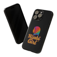 Colorful Hijab Girl Phone Case - All Sizes
