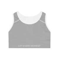 Sports Bra — 'Lift Every Moment' Minimalist Activewear for Gym & Yoga