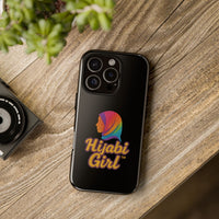 Colorful Hijab Girl Phone Case - All Sizes