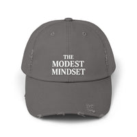 Distressed Cap – The Modest Mindset™ Inspirational Hat for Everyday Style - Modestly Vogue 