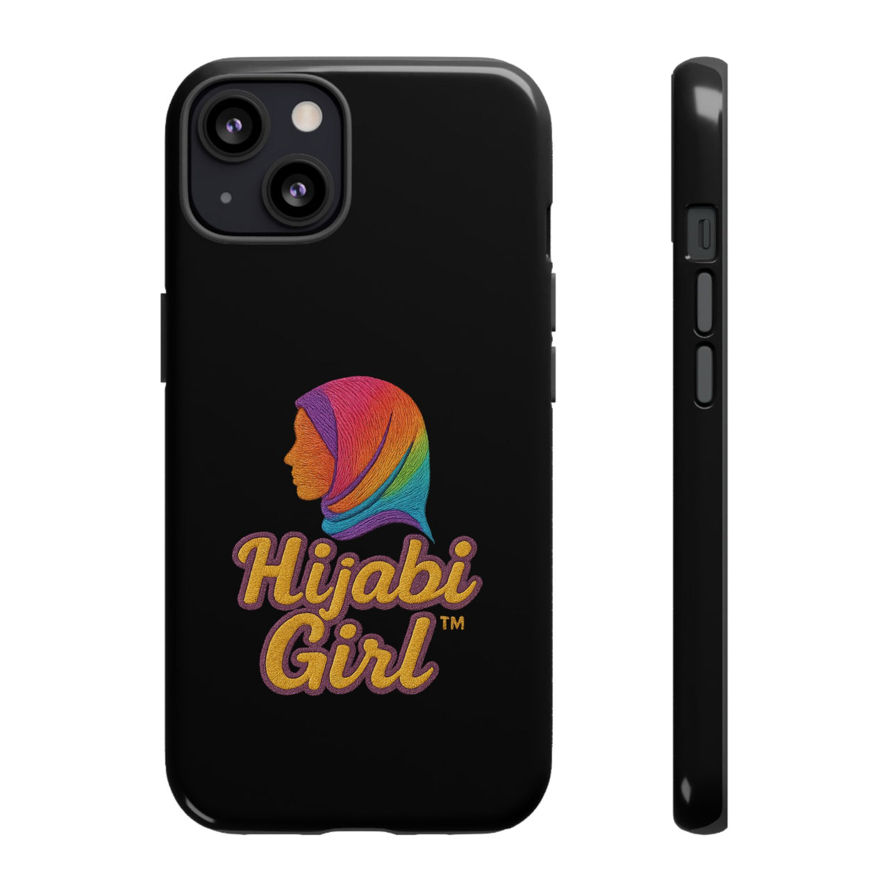 Colorful Hijab Girl Phone Case - All Sizes