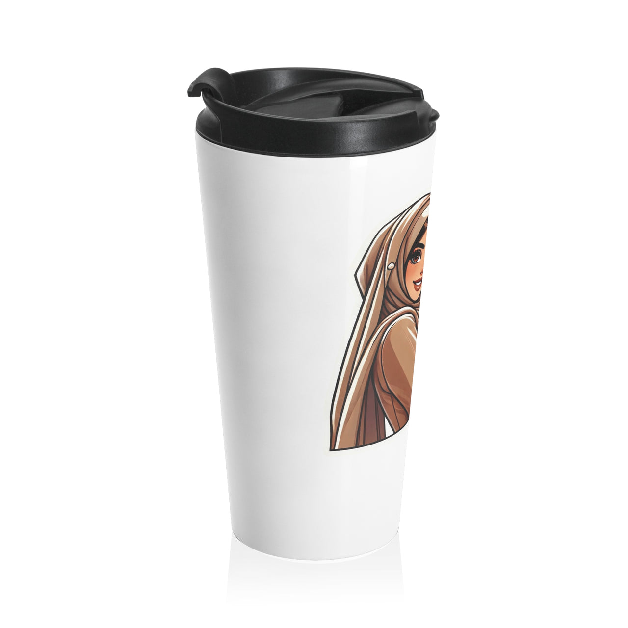 Hijabi Girl by LoLo In My Hijabi Era Stainless Steel Travel Mug - Modestly Vogue 