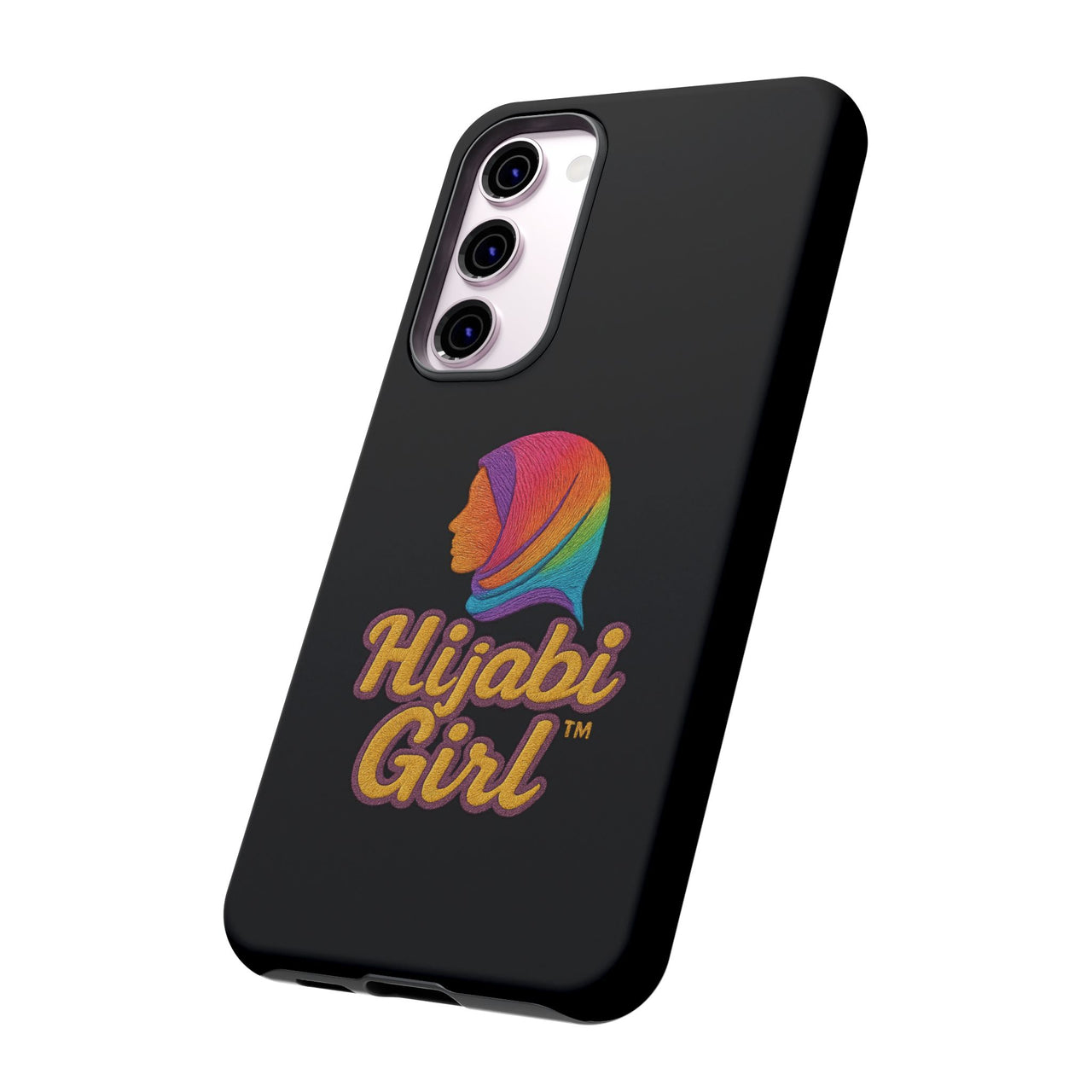 Colorful Hijab Girl Phone Case - All Sizes