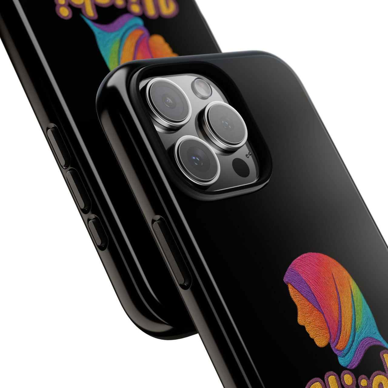 Colorful Hijab Girl Phone Case - All Sizes