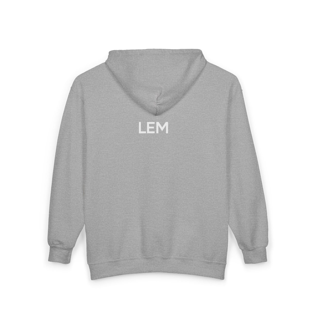 Black Modest Mindset Iconic Zip Front Hoodie Sweatshirt by LEM - Modestly Vogue 