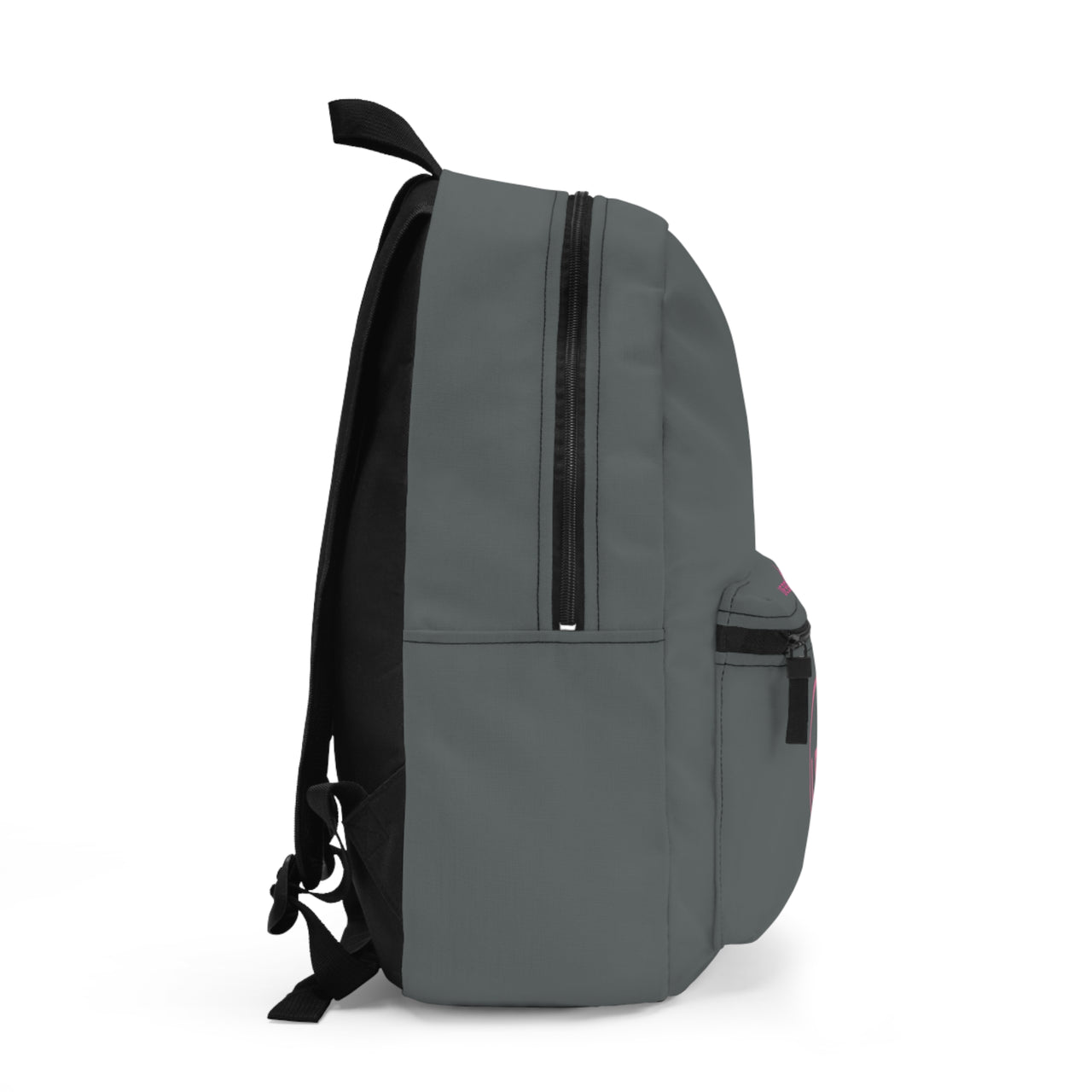 Charcoal Grey  LEM Personalized Monogram Backpack for School & Travel
