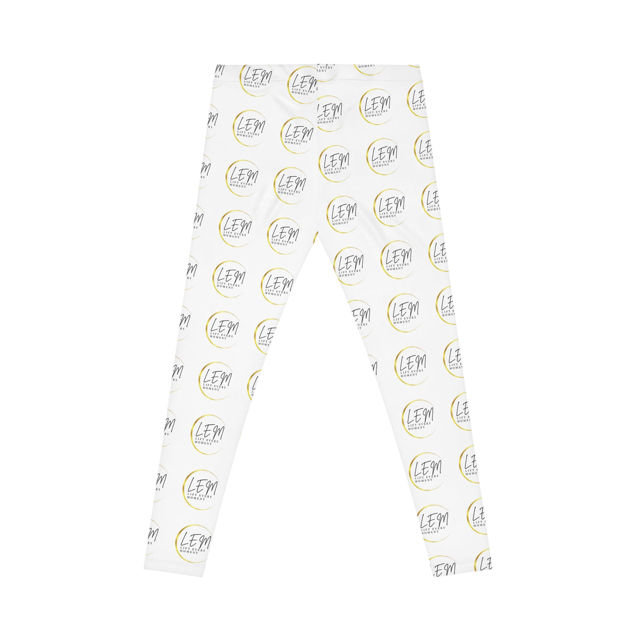 LEM Pattern Women's Yoga Leggings — Custom All-Over Print Casual Yoga Pants