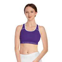 Sports Bra — 'Lift Every Moment' Minimalist Activewear for Gym & Yoga