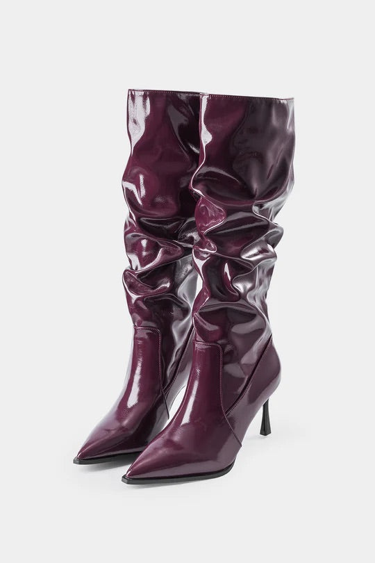 Autumn Stiletto Heel Over The Knee Boots | High Heel Fashion - Modestly Vogue 