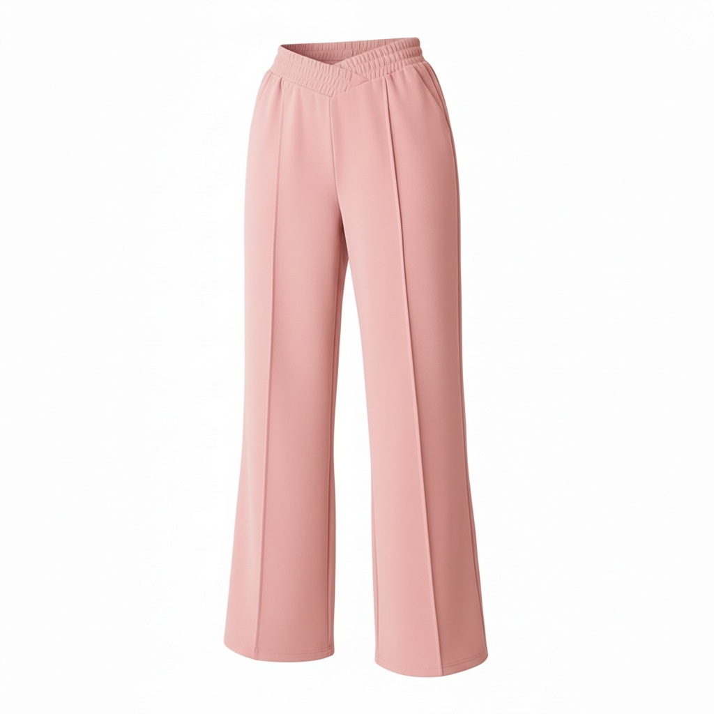 Women’s High Waist Wide Leg Pants – Casual Loose Trousers - Modestly Vogue 