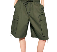 Workwear Shorts Summer Loose Shorts Quality All-Match Thin Trendy Trendy Capris Pants