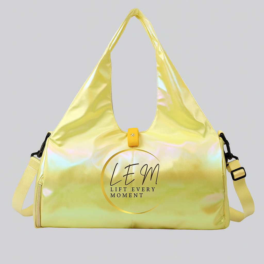 LEM Signature Logo Women's Portable Yoga Sports Gym Bag| Pre Order 2/26