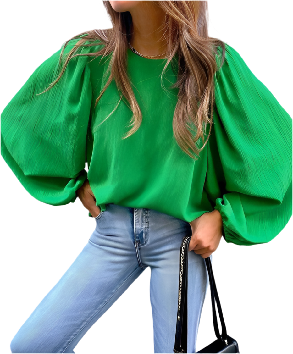 Women’s Puff Sleeve Blouse – Elegant & Feminine Top for All Occasions - Modestly Vogue 