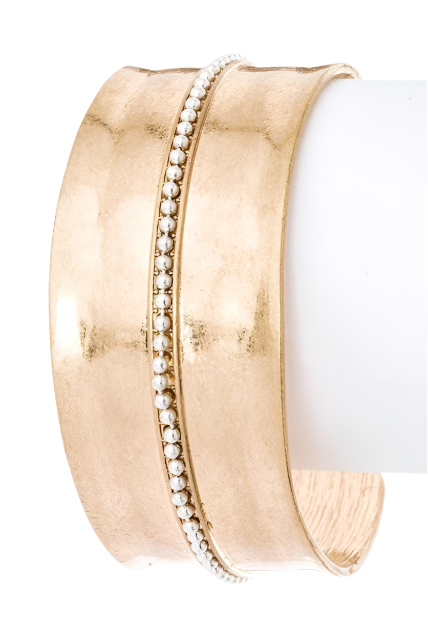 2 Tone Matte Finish Adjustable Open Cuff