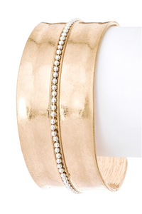 2 Tone Matte Finish Adjustable Open Cuff