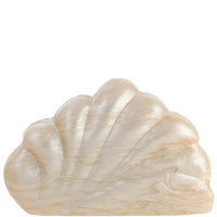 Acrylic Shell Shape Evening Clutch Bag Purse - Modestly Vogue 