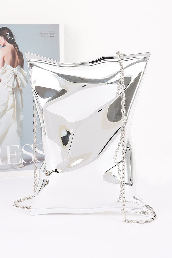 Metallic Acrylic Clutch Bag Purse - Modestly Vogue 