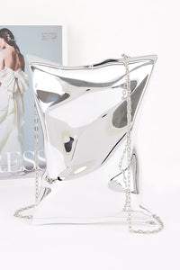 Metallic Acrylic Clutch Bag Purse - Modestly Vogue 