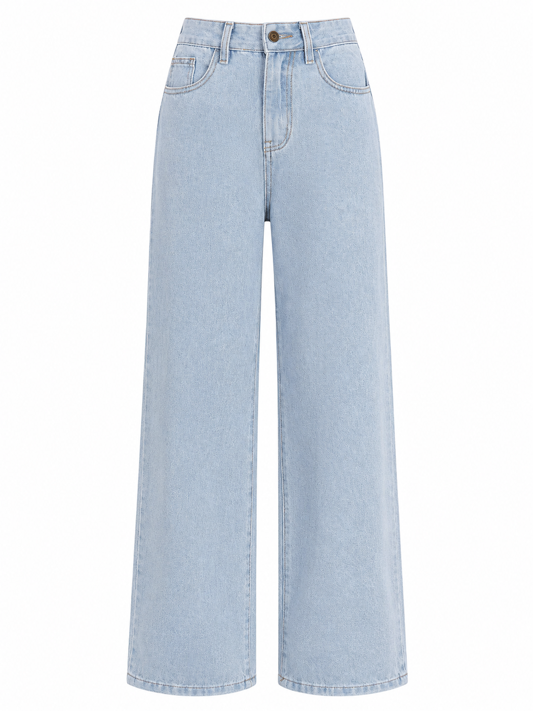 High Waisted Wide Leg Jeans