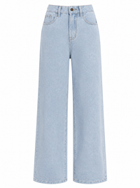 High Waisted Wide Leg Jeans