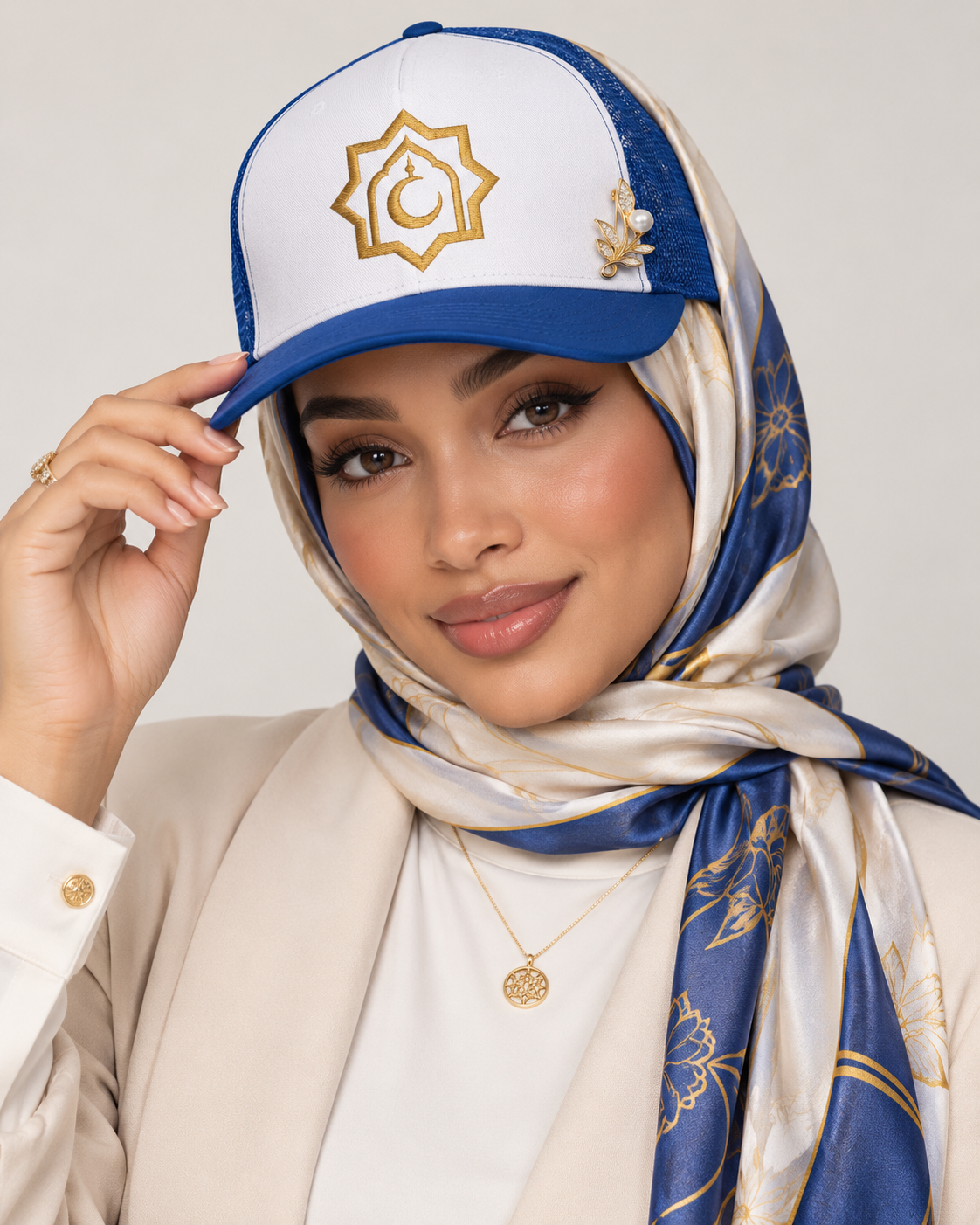 The Crescent Emblem Trucker Hat