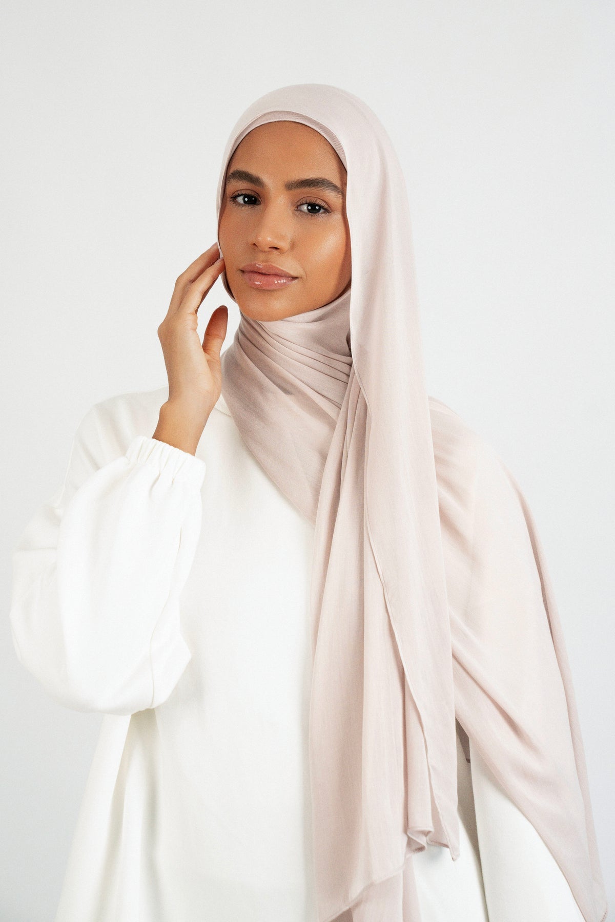 Lightweight Modal Hijab with Matching Undercap - Modestly Vogue 