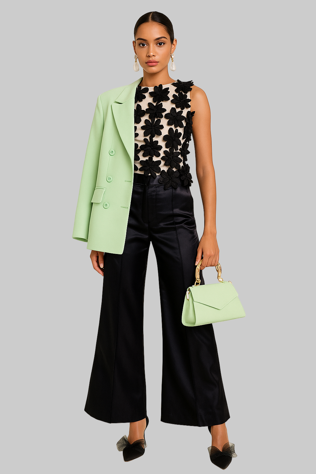 Green Bloom - Modestly Vogue 