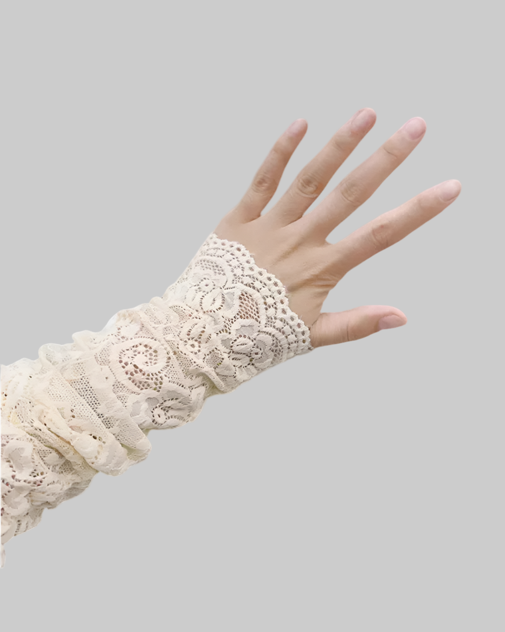 Summer Fashion Ice Sleeves – Elastic Fingerless Long Arm Gloves
