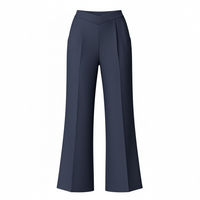 Women’s High Waist Wide Leg Pants – Casual Loose Trousers - Modestly Vogue 