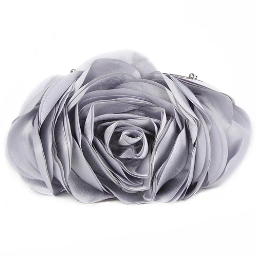 Flower Evening Bag | Bridal Small Purse for Parties & Events - Modestly Vogue 