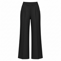 Women’s High Waist Wide Leg Pants – Casual Loose Trousers - Modestly Vogue 
