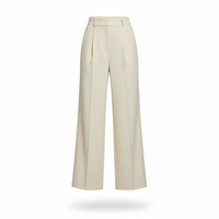 Full Size High-Waisted Wide-Leg Pants Plus Size - Modestly Vogue 