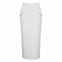 Women’s High Waist A-Line Skirt – Retro Long Spring Style - Modestly Vogue 