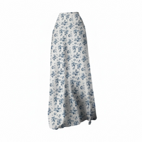 Women’s Satin Maxi Skirt – Elegant Summer Silk Style - Modestly Vogue 