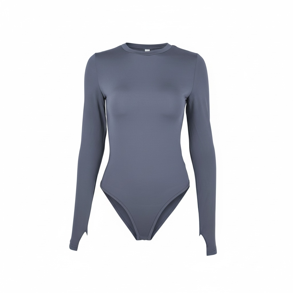 Women’s Long Sleeve Base Layer Bodysuit - Modestly Vogue 