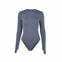 Women’s Long Sleeve Base Layer Bodysuit - Modestly Vogue 