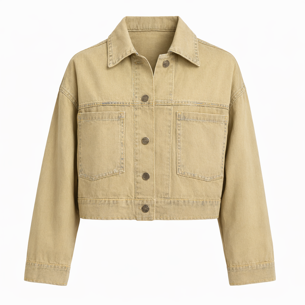 OVERSIZED DENIM JACKET - Modestly Vogue 