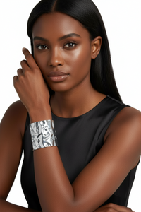 Metal Cuff Bracelet for Women – Stylish & Elegant Design - Modestly Vogue 