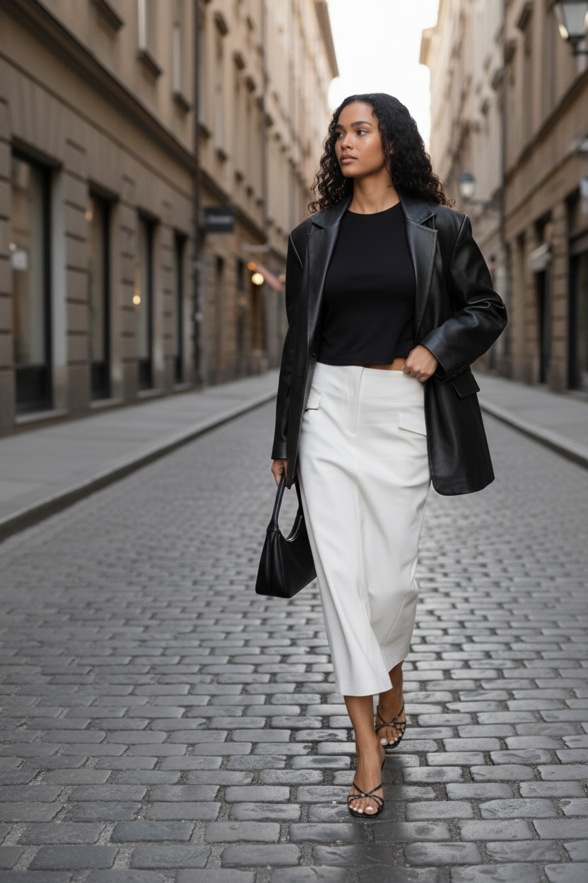 Women’s High Waist A-Line Skirt – Retro Long Spring Style - Modestly Vogue 