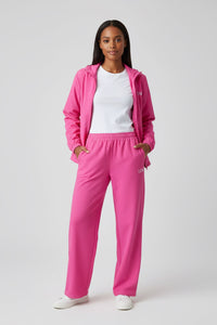 LEM Candy Pink Wide Leg Pants - Modestly Vogue 