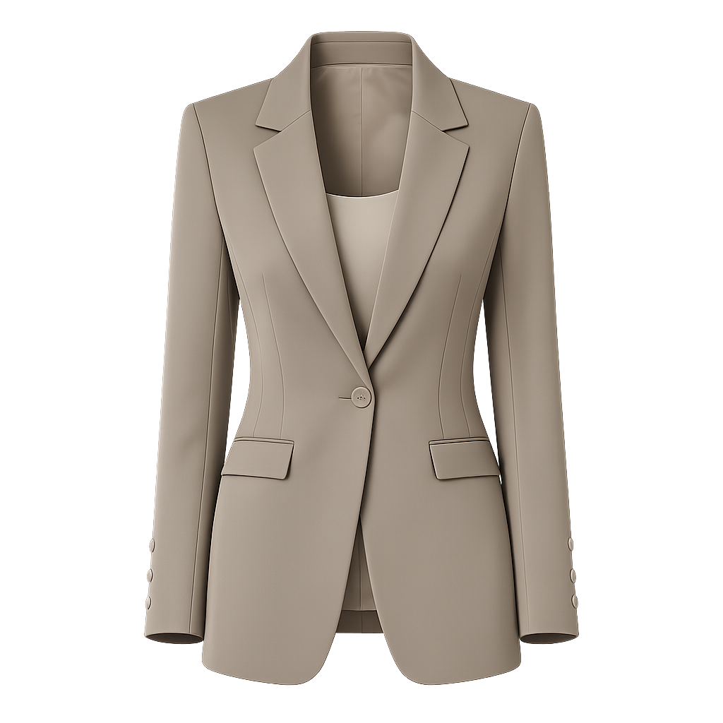 The Refined Presence Blazer - Modestly Vogue 